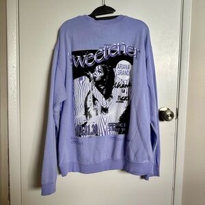 Ariana Grande excuse me I love you sweetener tour crewneck sweatshirt